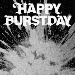 5th Album `HAPPY BURSTDAY` album cover